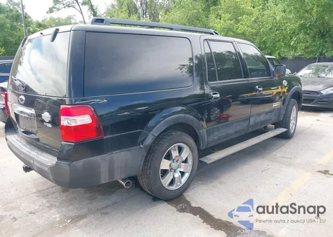 2008 Ford Expedition El Eddie Bauer из США, поврежденный, VIN 1FMFK18548LA03225
